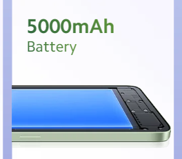 Redmi 13C has a massive 5000 mAh battery